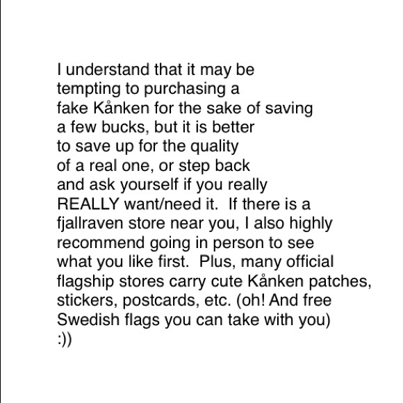 HOW TO SPOT A FAKE KÅNKEN! - Picture 12 of 12